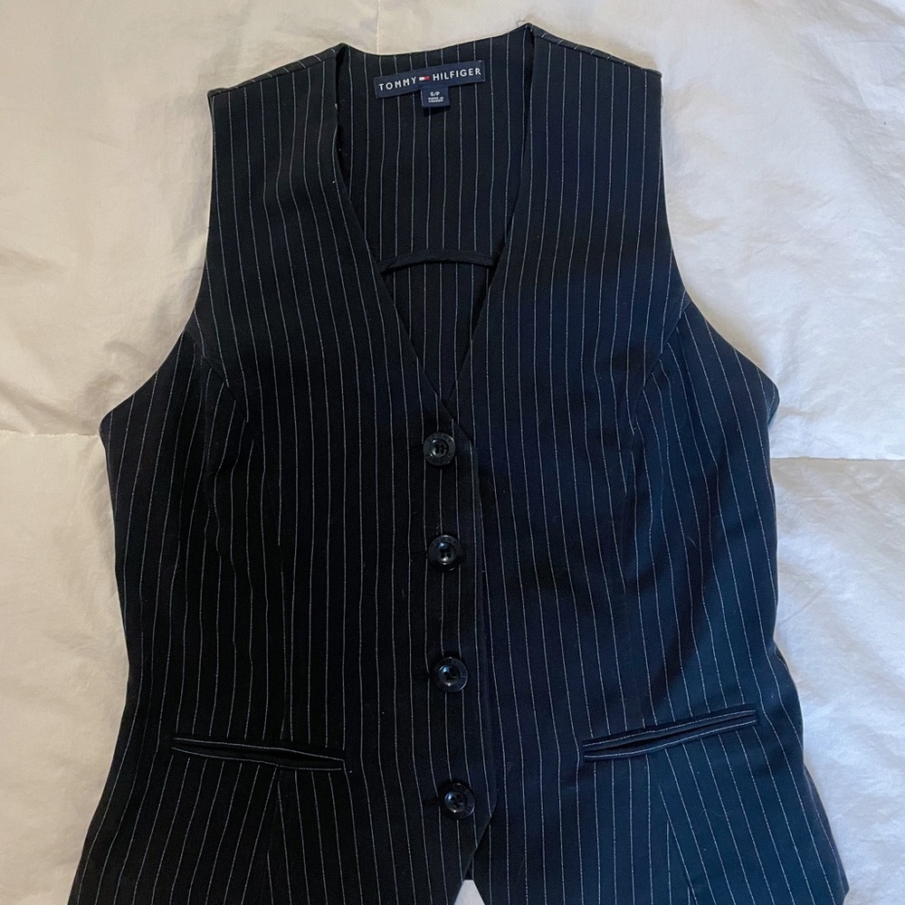 SOLD Pinstripe vest